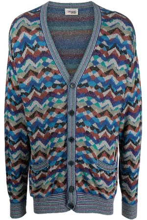 Missoni 1990s zigzag knit cardigan
