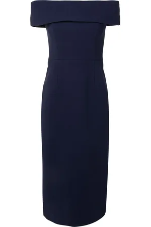 Rebecca Vallance Amore off-shoulder midi dress