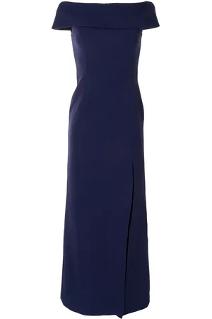 Rebecca Vallance Off-shoulder long gown