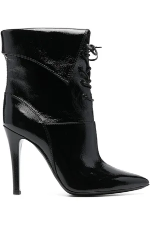 Serafini Pointed-toe 110mm lace boots