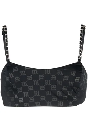 MISBHV Monogram bralette bikini top