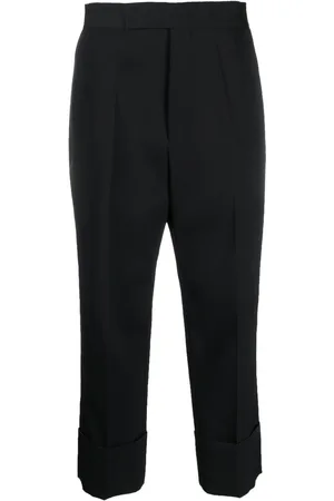 SAPIO Cropped leg wool trousers