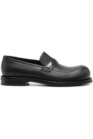 MARTINE ROSE Round-toe slip-on loafers