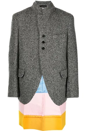 Comme des Garçons Colour-block panelled blazer