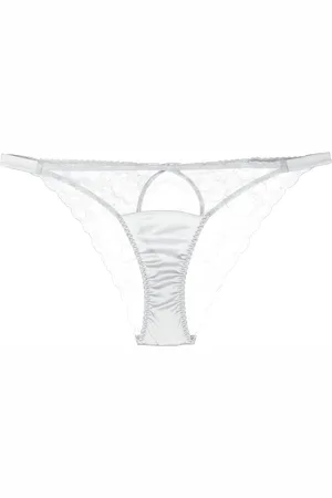 Fleur of England Sigrid Ouvert lace briefs