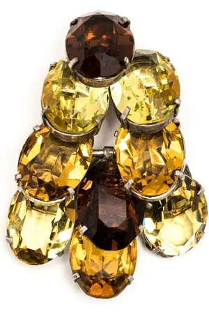 Dior Crystal-embellished brooch