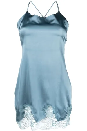 Fleur of England Silk slip dress