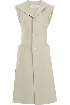 Gloria Coelho Sleeveless longline waistcoat