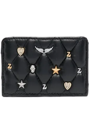 Zadig & Voltaire Stud-detail cardholder