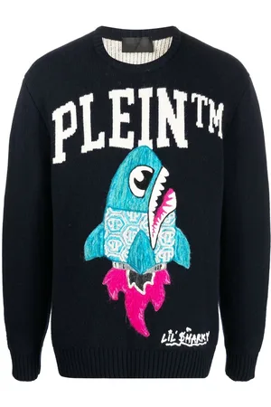 Philipp Plein Logo-print crew neck jumper