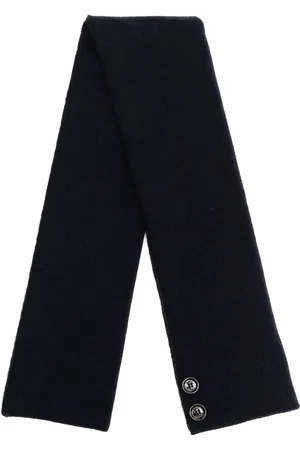 MOORER Ribbed cashmere scarf