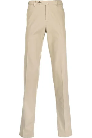 PT Torino Mid-rise slim-cut chinos