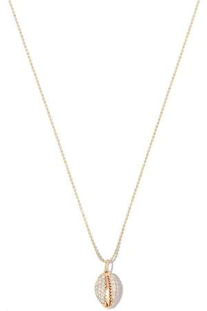 Sydney Evan 14kt yellow diamond pendant necklace