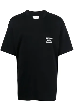 Drôle de Monsieur Slogan-print T-shirt