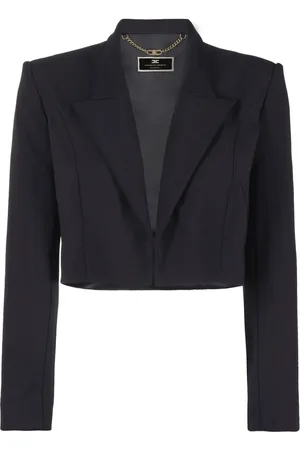 Elisabetta Franchi Cropped tailored blazer