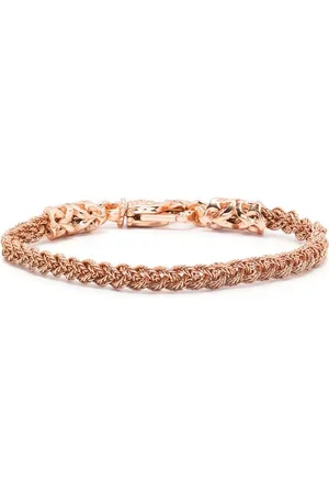 EMANUELE BICOCCHI Braided chain-link bracelet