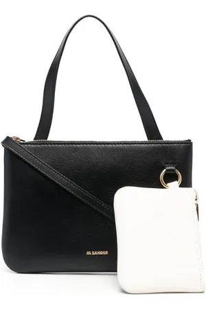 Jil Sander Nappa-leather logo-print bag