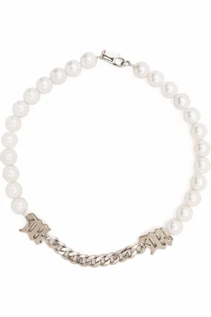 MISBHV M beaded necklace