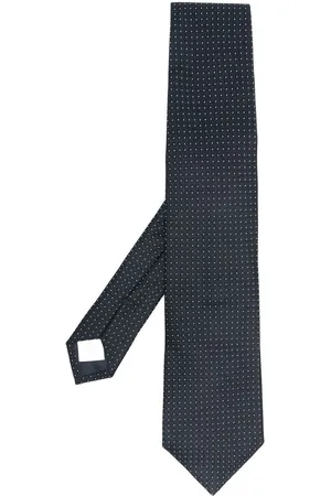 D4.0 Polka-dot silk tie