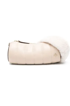 MANU Quilted cylinder shoulder bag
