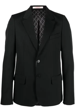 VALENTINO GARAVANI Single-breasted virgin wool blazer