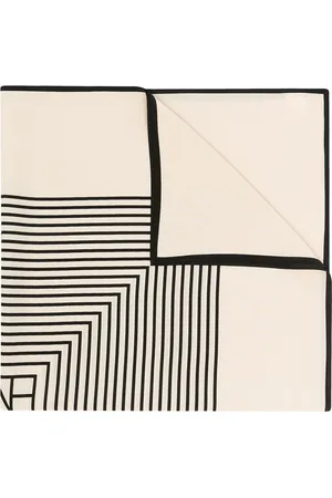 Totême Stripe print scarf