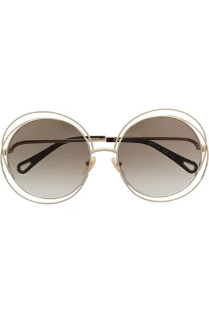 Chloé Carlina engraved logo sunglasses