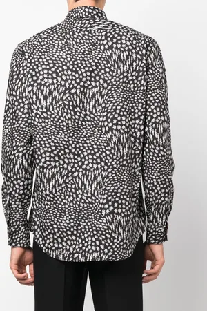 Paul Smith Floral-print cotton-lyocell shirt