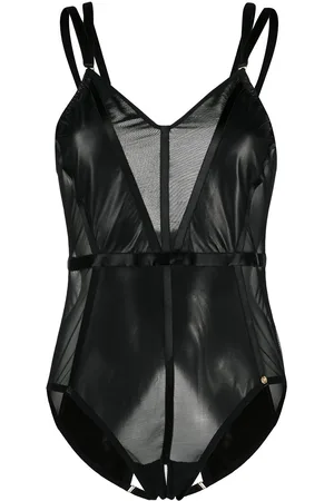 Something Wicked Mia mesh-panelled bodysuit