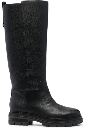 Sergio Rossi Mid-calf leather boots
