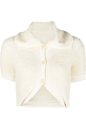 Jacquemus Cropped knitted top