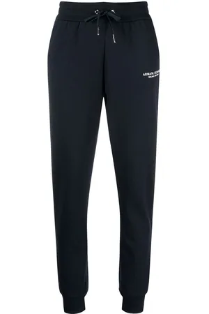 Armani Exchange Logo-print tapered track pants