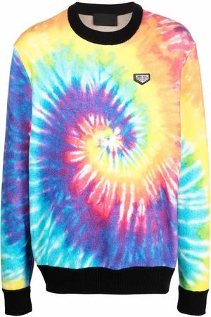 Philipp Plein Skull tie dye sweatshirt