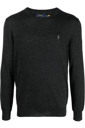 Ralph Lauren Embroidered-pony knit jumper