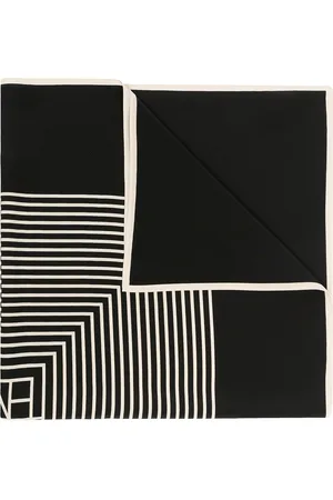 Totême Stripe print scarf