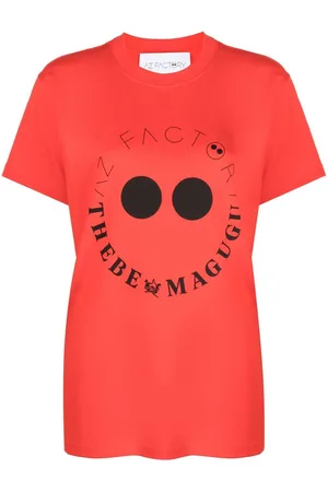 AZ FACTORY X Thebe Magugu logo-print T-shirt