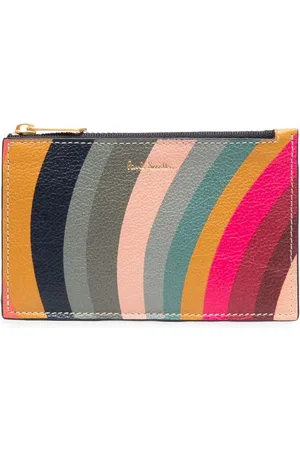 Paul Smith Swirl zipped leather wallet