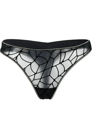 Marlies Dekkers Embroidered sheer thong