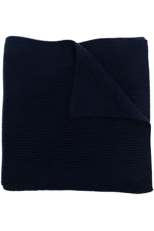 Ralph Lauren Ribbed knit wool scarf