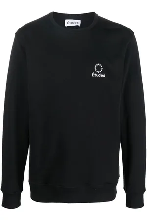 Etudes Embroidered-logo organic cotton sweatshirt