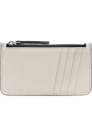 Maison Margiela Four-stitch leather card holder