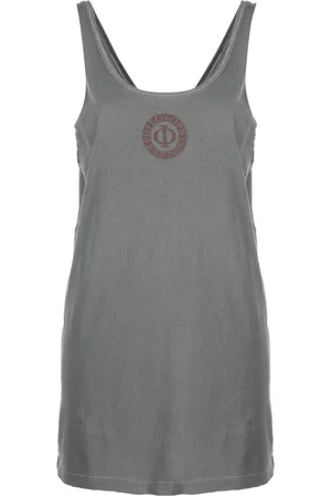 Serafini Logo-print cotton tank top