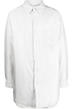 Maison Margiela Striped padded shirt