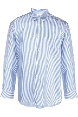 Comme des Garçons Vertical stripe-print shirt