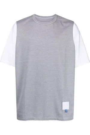 Fumito Ganryu Logo-patch detail T-shirt