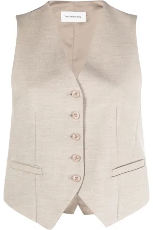 The Frankie Shop Gelso tailored waistcoat