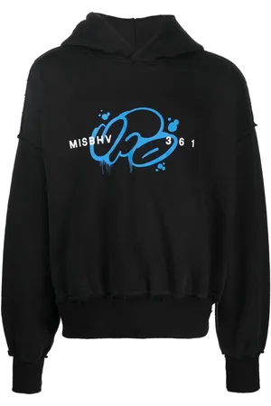MISBHV X UFO361 logo-print hoodie
