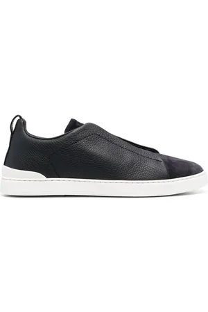 Ermenegildo Zegna Slip-on suede sneakers
