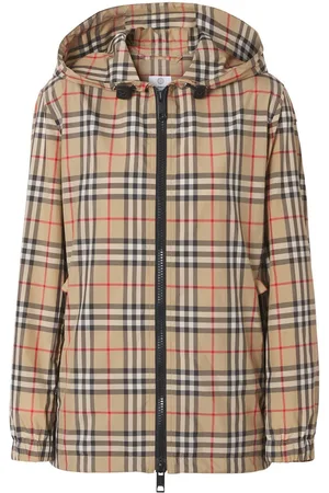 Burberry Vintage Check hooded jacket