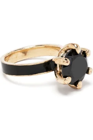 Beatriz Palacios Mourning onyx ring
